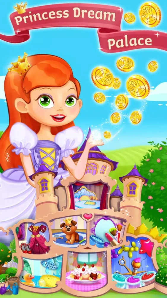Capturas de tela do Princess Dream Palace - Spa and Dress Up Party