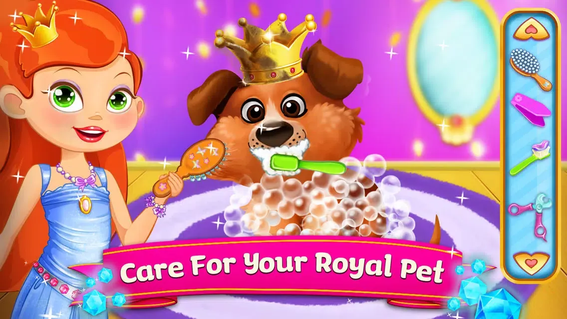 Capturas de tela do Princess Dream Palace - Spa and Dress Up Party