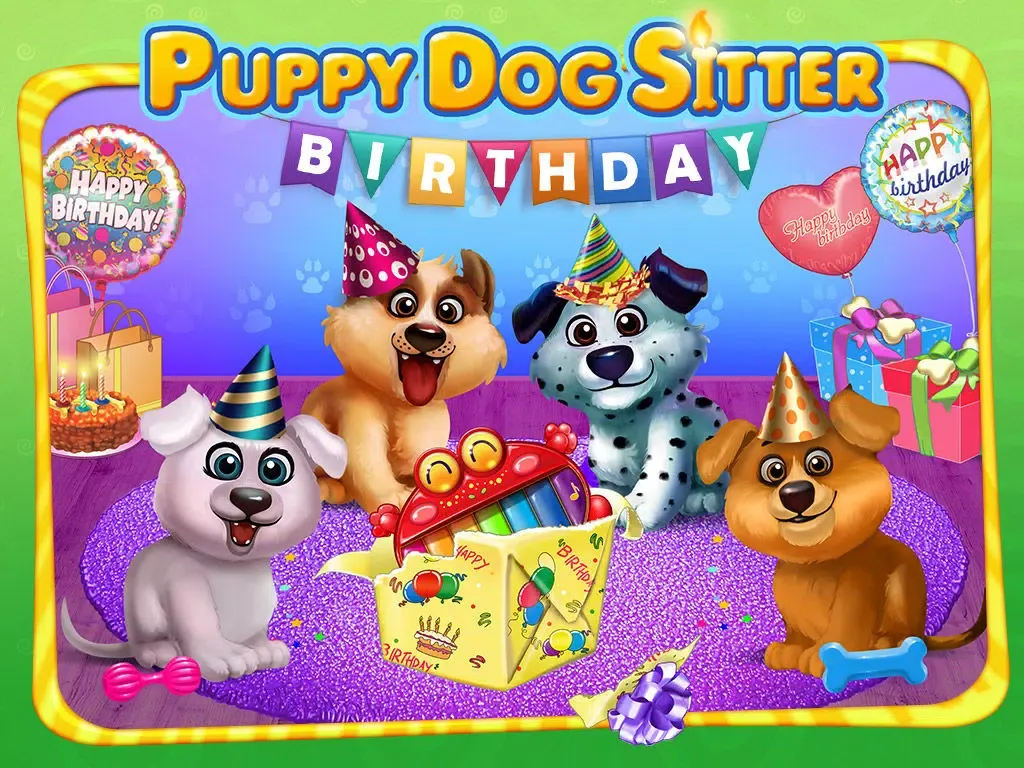 Screenshot di Puppy's Birthday Party - Care, Dress Up & Play! iPad 