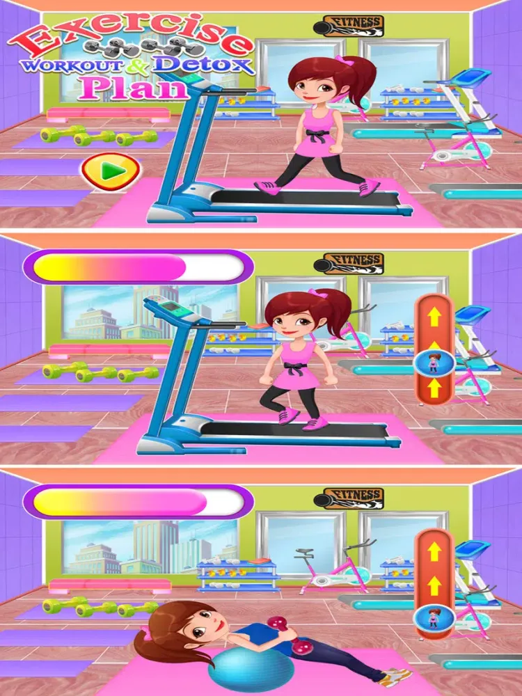 ภาพหน้าจอของ Exercise Workout And DetoxPlan iPad 