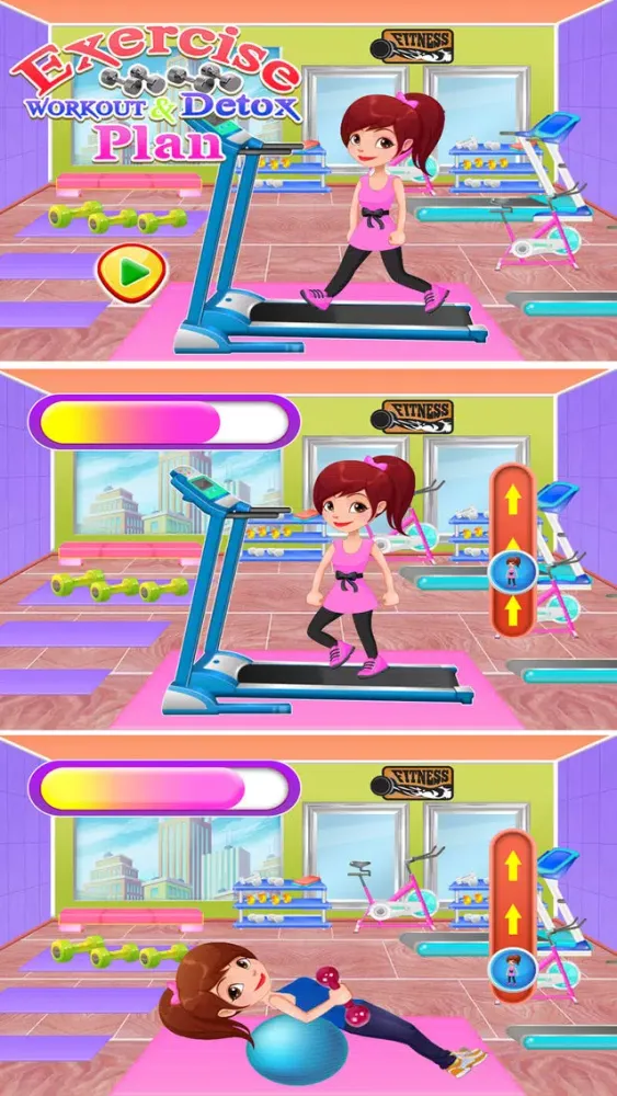ภาพหน้าจอของ Exercise Workout And DetoxPlan