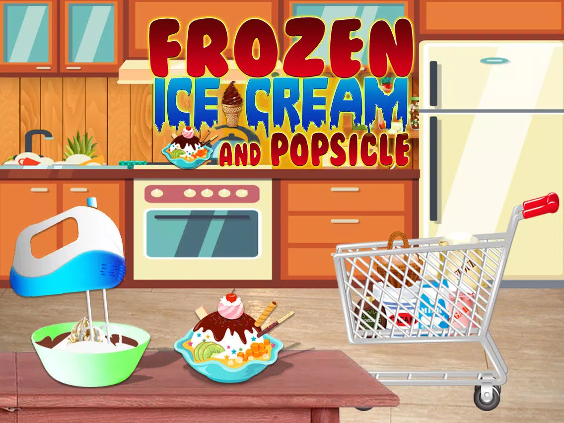 Frozen Ice Cream and Popsicle iPad  Screenshots