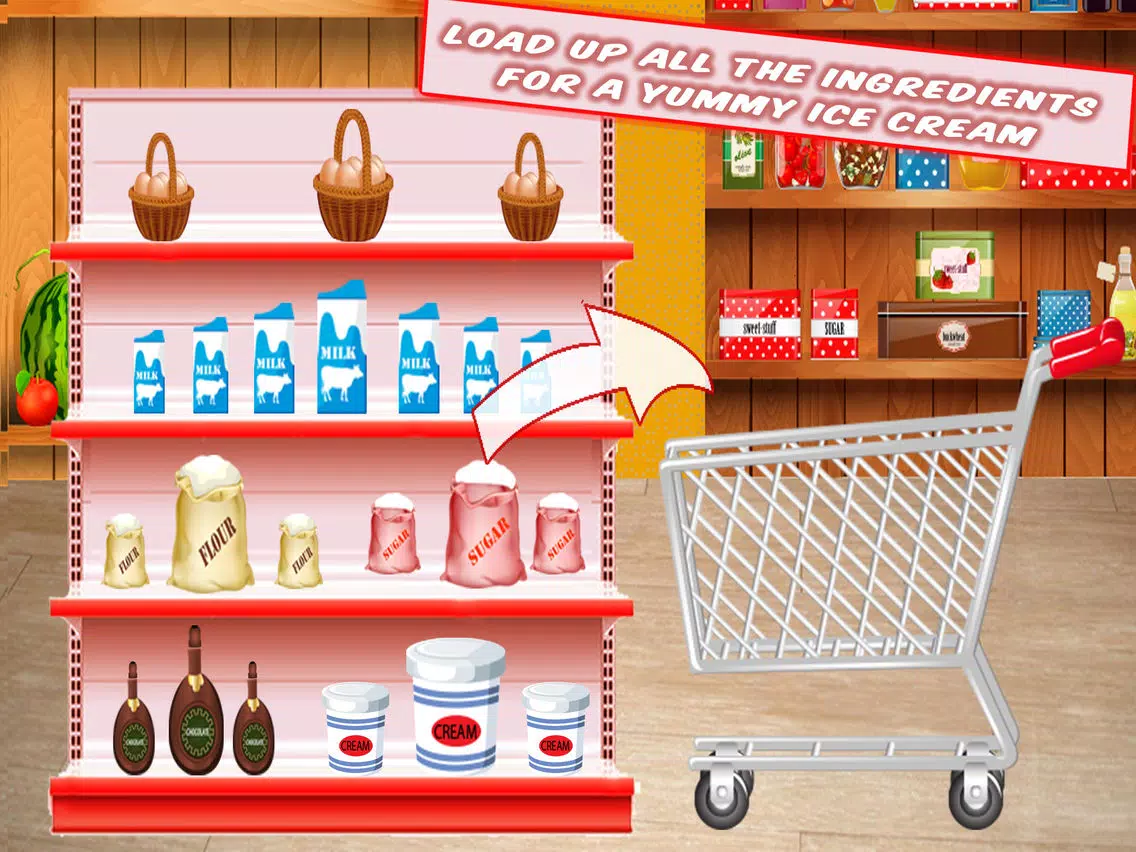 Frozen Ice Cream and Popsicle iPad  Screenshots
