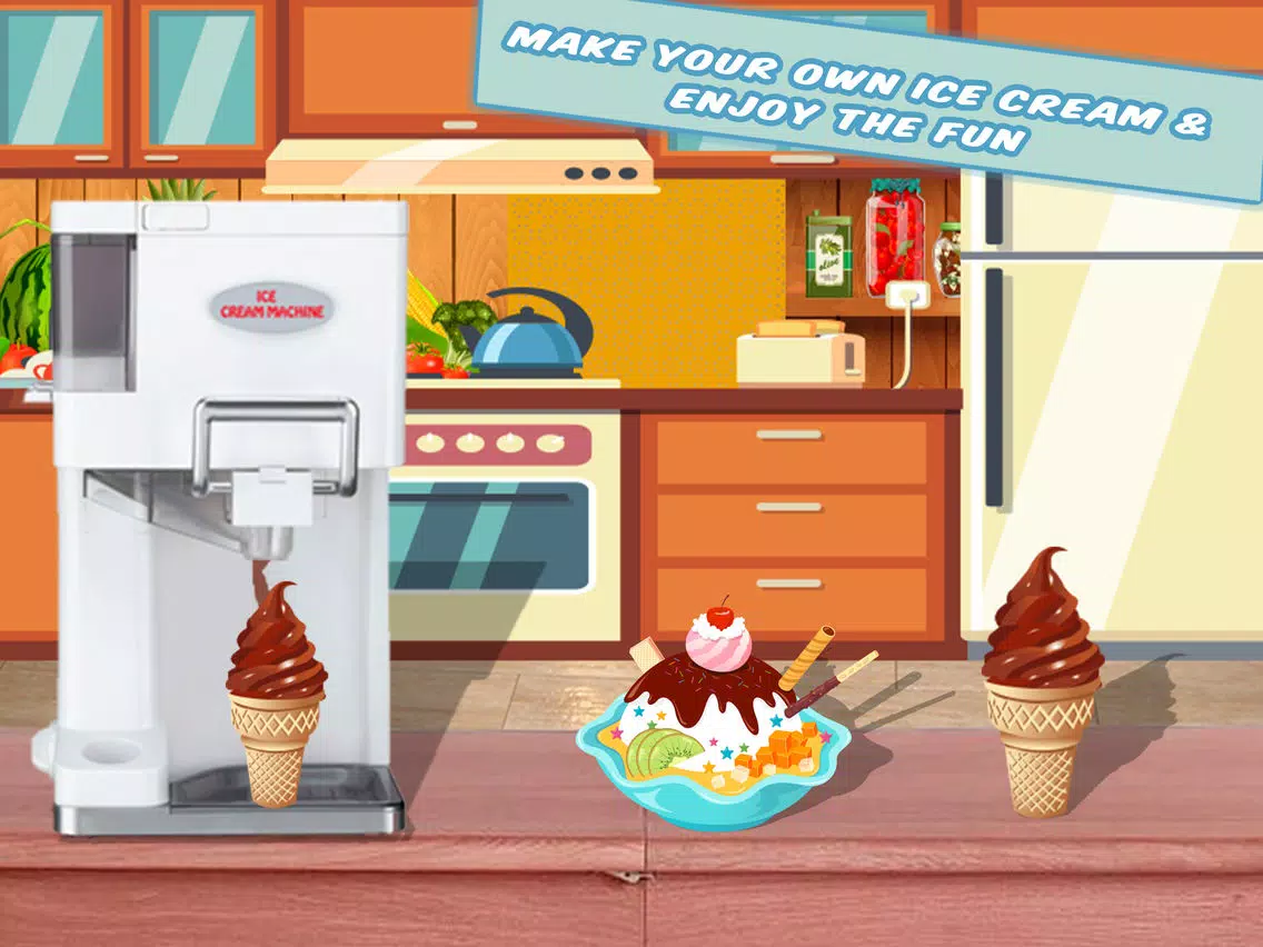 Frozen Ice Cream and Popsicle iPad  Screenshots