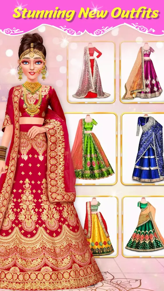 Indian Bridal Dressup & Makeup Screenshots