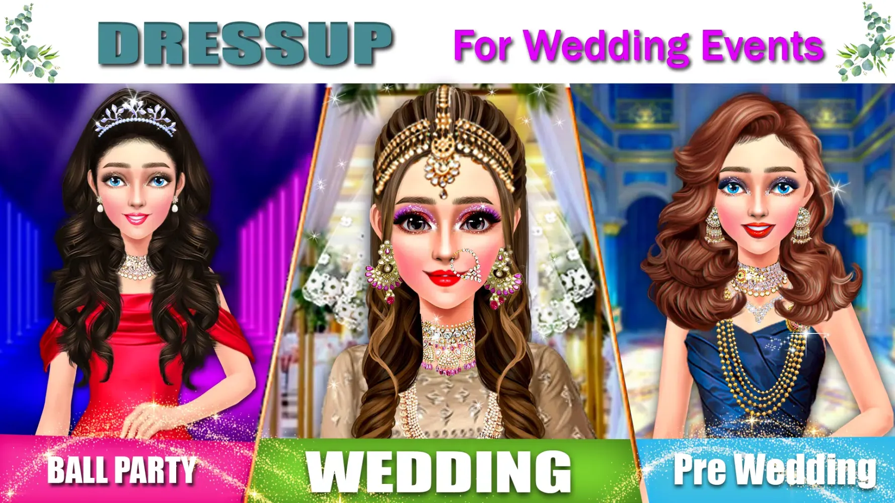 Indian Bridal Dressup & Makeup Screenshots