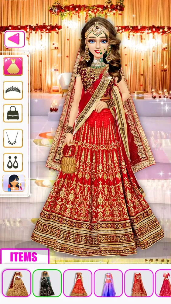 Indian Wedding Lehenga Game स्क्रीनशॉट