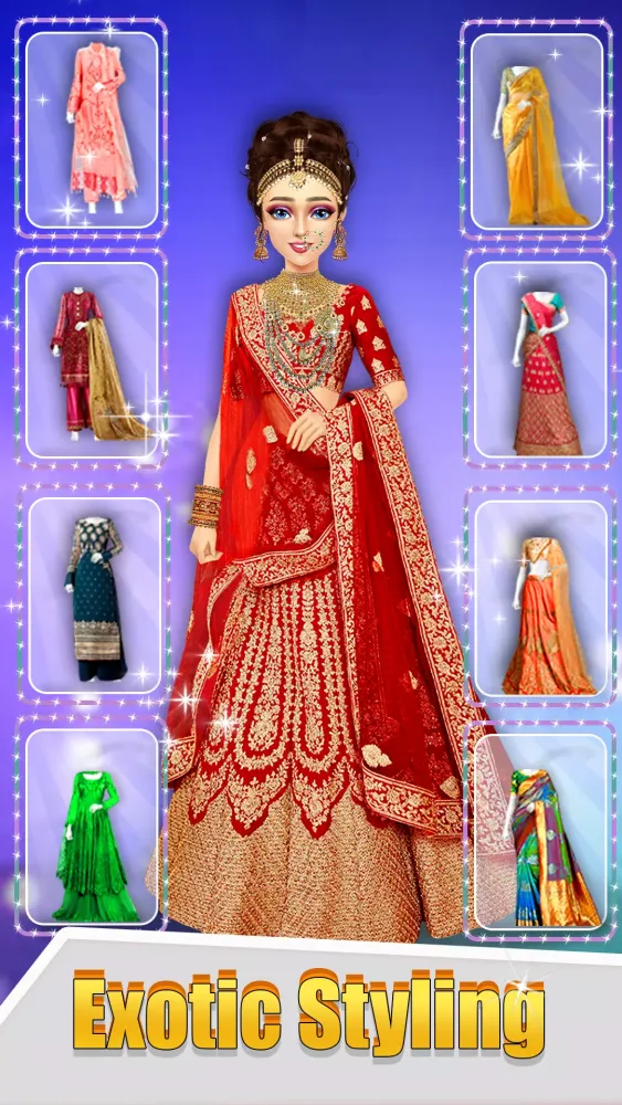 Indian Wedding Lehenga Game स्क्रीनशॉट