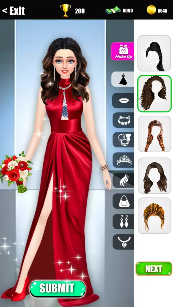 Model Fashion Makeover Dressup Screenshots