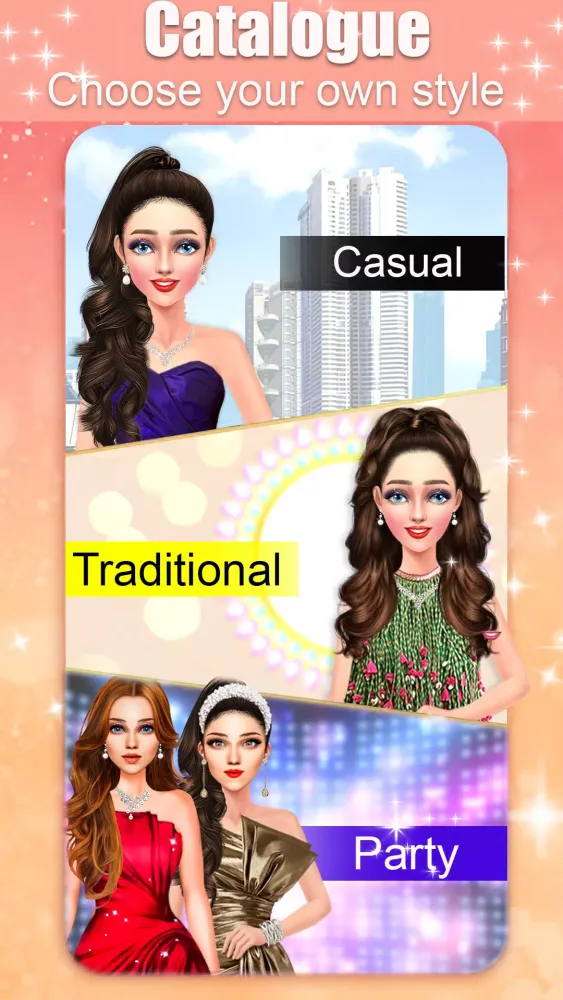 Model Fashion Makeover Dressup Screenshots
