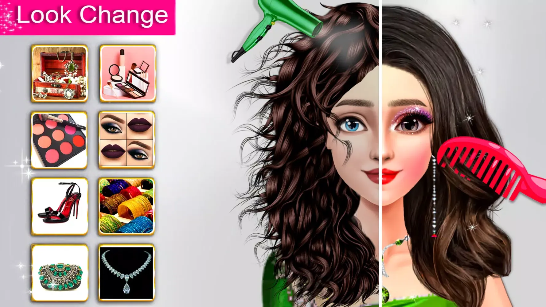 Model Fashion Makeover Dressup Screenshots
