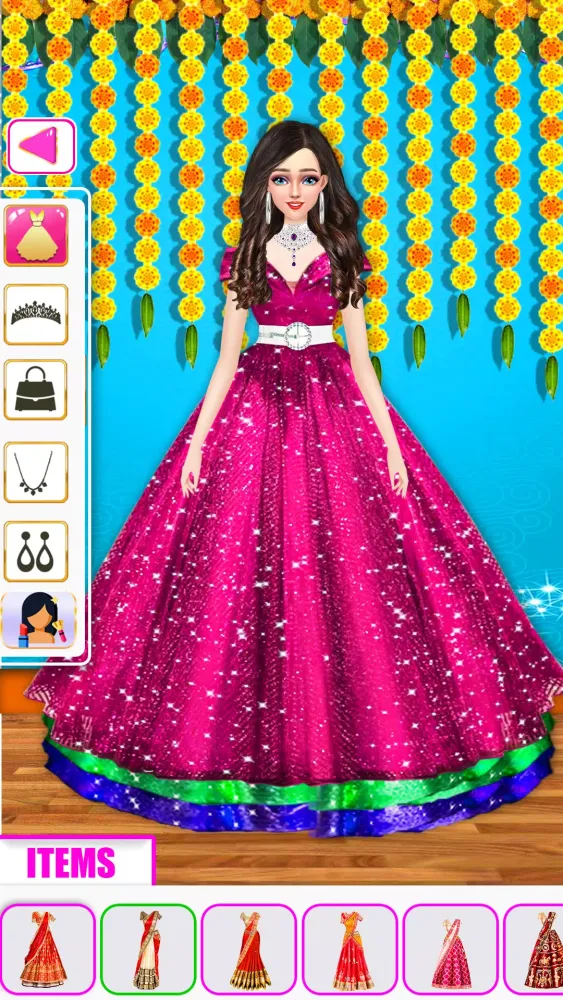 Wedding Dress Up & Makeup Game Screenshots