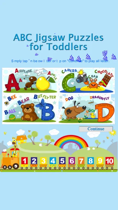 Alphabet Jigsaw Puzzle Games Online स्क्रीनशॉट