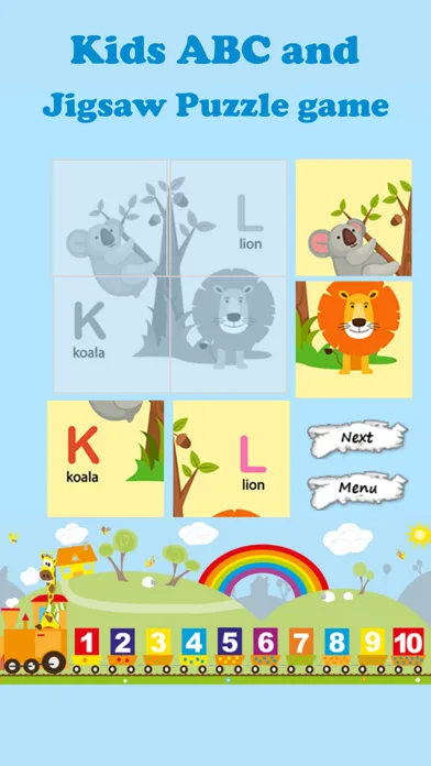 Alphabet Jigsaw Puzzle Games Online स्क्रीनशॉट