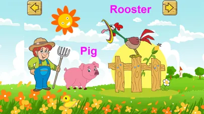 Reading Animal Words Quiz Book Screenshots