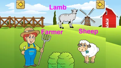 Reading Animal Words Quiz Book Screenshots