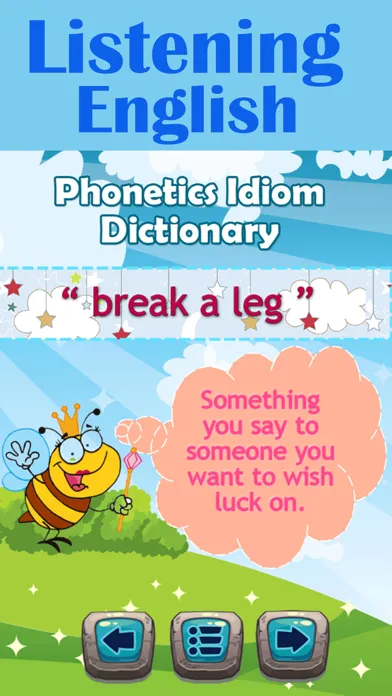 Capturas de tela do Listen To English Conversation