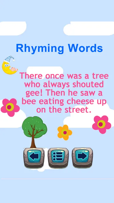 Zrzuty ekranu Reading Fun And Easy English Rhyming Words App