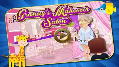 Grandma's Party Makeover Salon - Make the Granny look young & cute for Grandpa Ekran Görüntüleri