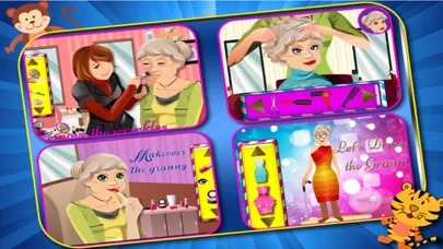 Grandma's Party Makeover Salon - Make the Granny look young & cute for Grandpa Ekran Görüntüleri