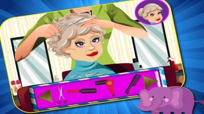 Grandma's Party Makeover Salon - Make the Granny look young & cute for Grandpa Ekran Görüntüleri