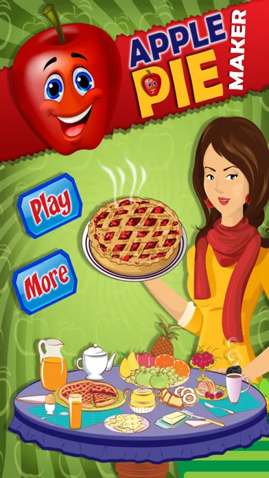 Apple Pie Maker - A kitchen cooking and bakery shop game应用截图