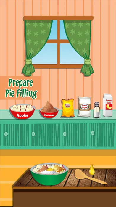 Apple Pie Maker - A kitchen cooking and bakery shop game应用截图