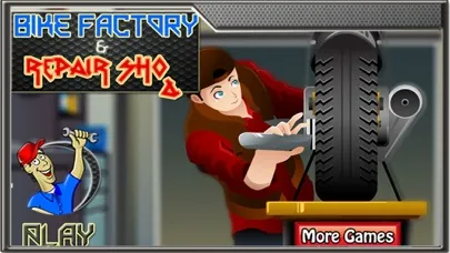 Capturas de tela do Bike Factory and repair Shop - Build, fix wash up & pimp my ride