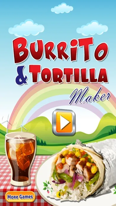 Burrito & tortilla maker - A mexican food cooking school & Roti master cook应用截图