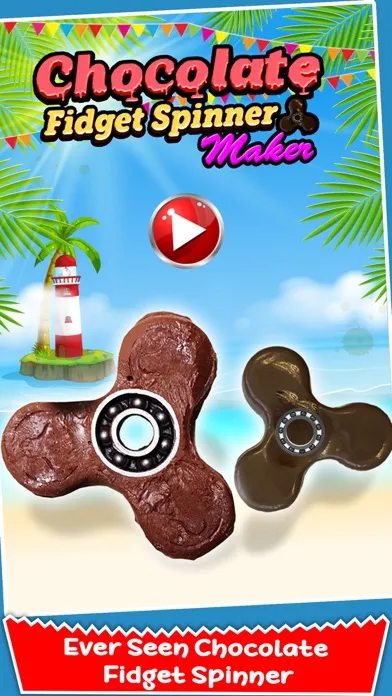 Screenshot di Chocolate Fidget Spinner Maker! Toy Finger Spinner