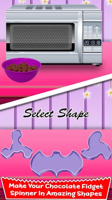 Screenshot di Chocolate Fidget Spinner Maker! Toy Finger Spinner
