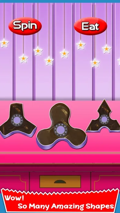 Screenshot di Chocolate Fidget Spinner Maker! Toy Finger Spinner