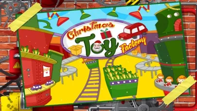 Capturas de pantalla de Christmas Toys Factory simulator game - Learn how to make Toys & Christmas gifts in Factory with Santa Claus