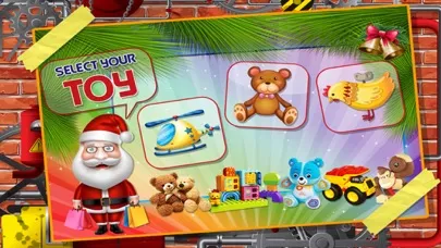 Capturas de pantalla de Christmas Toys Factory simulator game - Learn how to make Toys & Christmas gifts in Factory with Santa Claus
