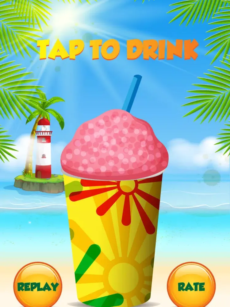 Screenshot di Frozen Slush Maker - beach food & slurpee slushies decoration iPad 