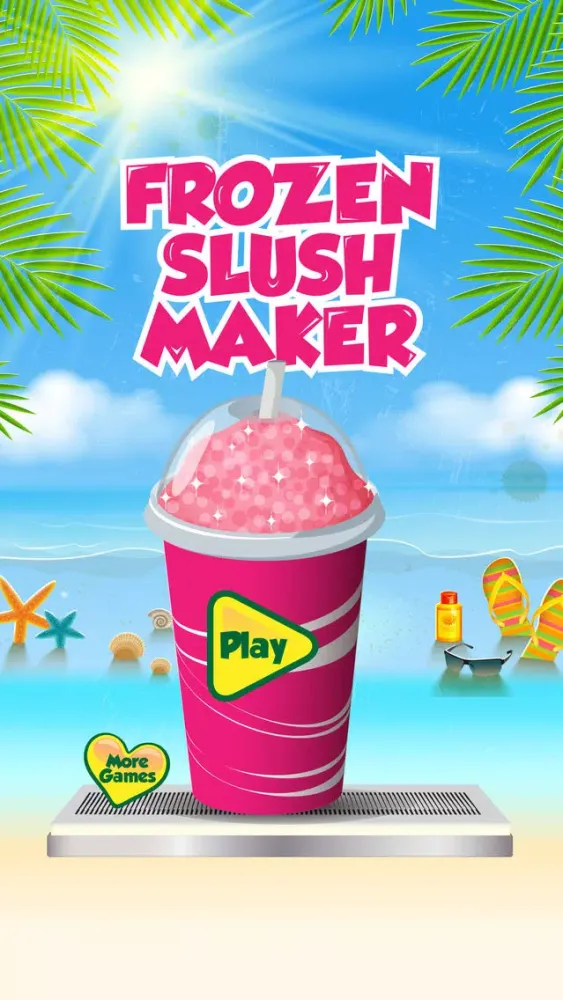 Screenshot di Frozen Slush Maker - beach food & slurpee slushies decoration