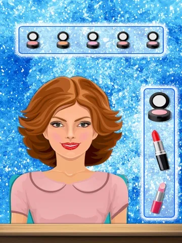 Capturas de pantalla de Icy Princess Makeover Salon - A royal party salon dress up and makeup game for teen girls iPad 