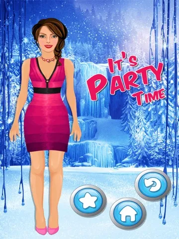 Capturas de pantalla de Icy Princess Makeover Salon - A royal party salon dress up and makeup game for teen girls iPad 