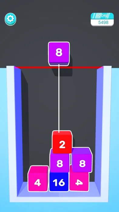 Jelly Merge 4096! Relax Puzzle Ekran Görüntüleri