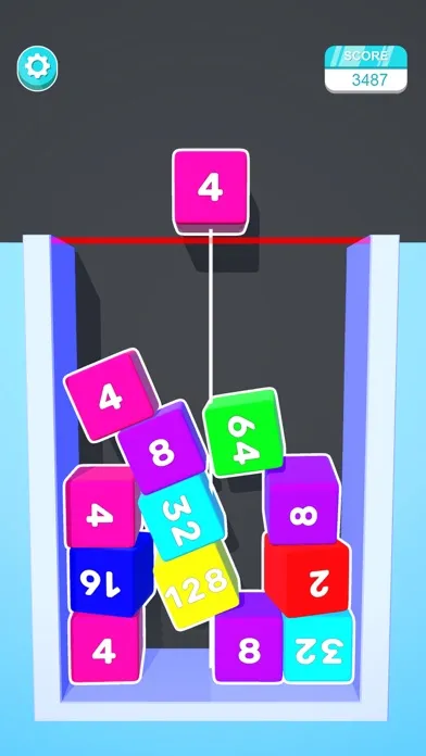 Jelly Merge 4096! Relax Puzzle Ekran Görüntüleri