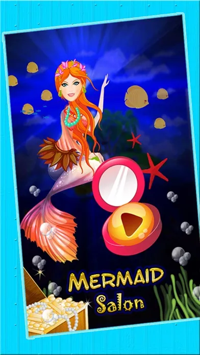 Capturas de tela do Mermaid Princess Spa Makeover Salon - An Underwater aquatic dress up & make up fairy tale game for girls