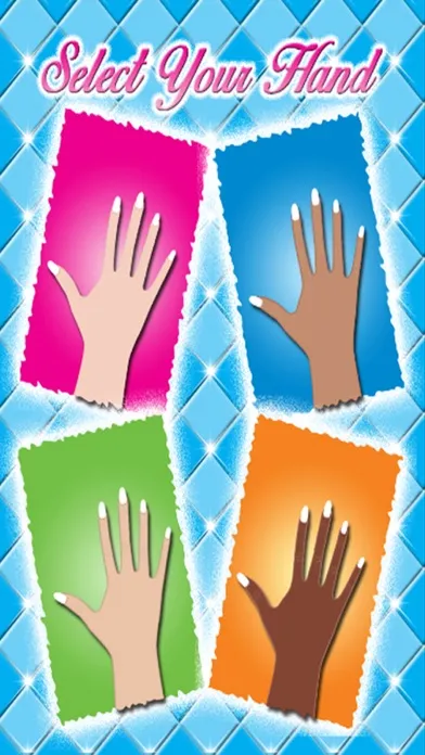 Capturas de tela do Princess Nail Salon - Nail art design and dress up game for kids