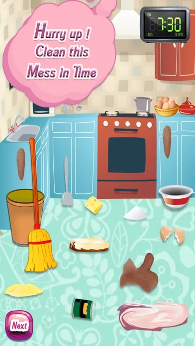 ภาพหน้าจอของ Princess Palace Cake maker - Bake a cake in this crazy chef parlour & desserts cooking game
