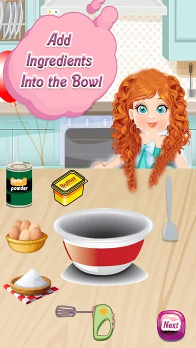 ภาพหน้าจอของ Princess Palace Cake maker - Bake a cake in this crazy chef parlour & desserts cooking game