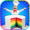 Rainbow Cake Maker - Cooking Rainbow Birthday Cake