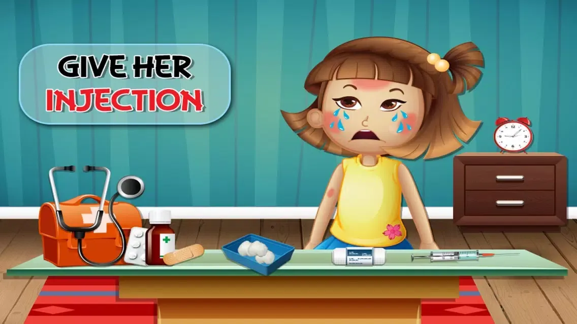 Sick Baby Care - A little doctor first aid salon & baby hospital care game Screenshots