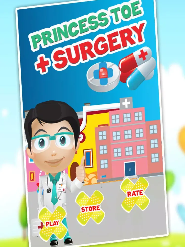Capturas de tela do Princess Toe Surgery - Crazy doctor care and foot surgeon game for kids iPad 