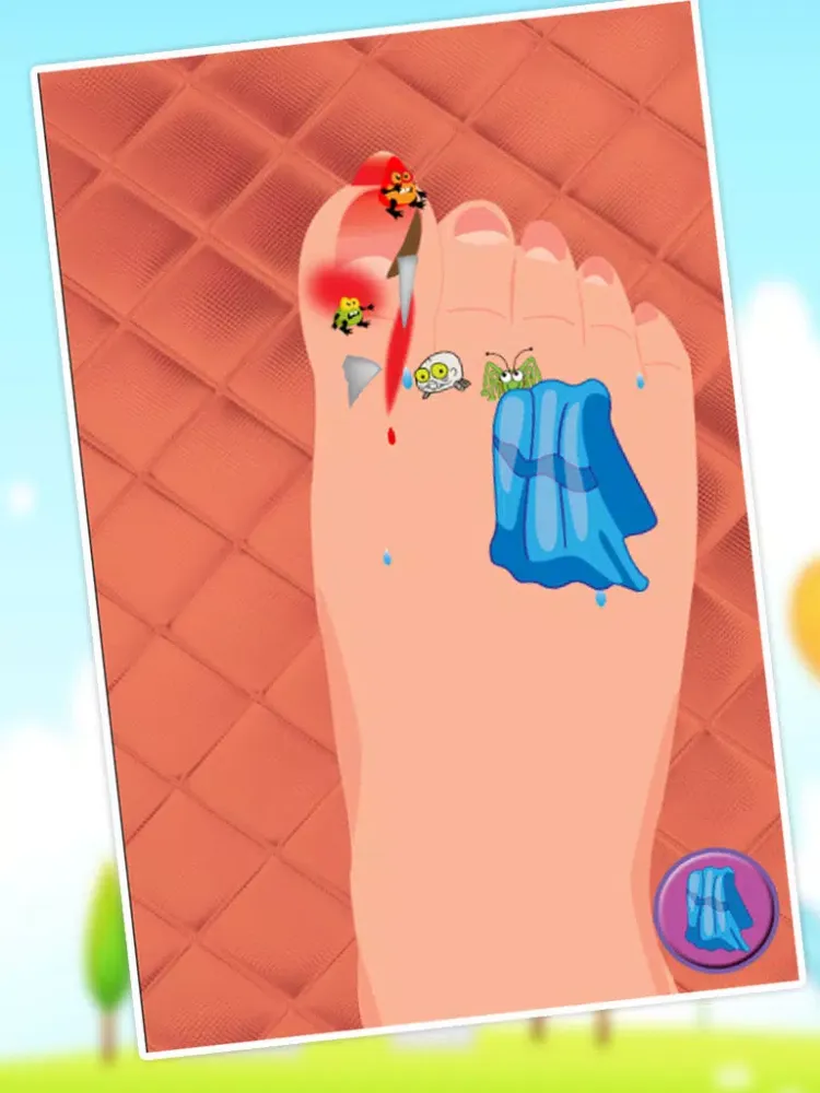Capturas de tela do Princess Toe Surgery - Crazy doctor care and foot surgeon game for kids iPad 