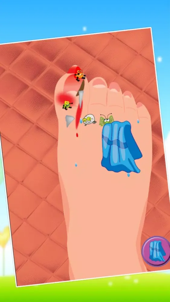 Capturas de tela do Princess Toe Surgery - Crazy doctor care and foot surgeon game for kids