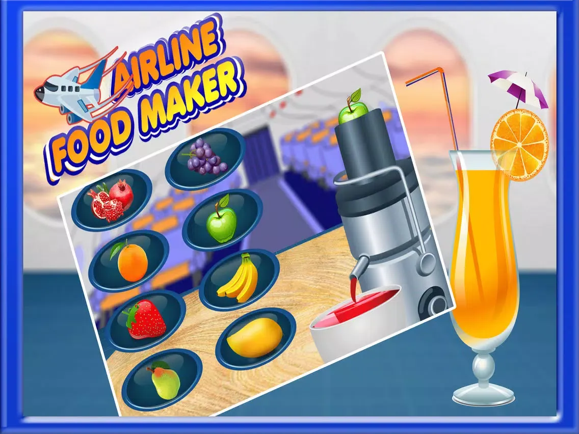 Zrzuty ekranu Airline Food Maker – Cooking fun for crazy chefs iPad 